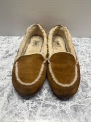 UGGレディースモカシン24cm ブラウン - メルカリ