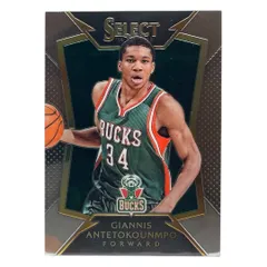 PANINI NBAカード SELECT GIANNIS ANTETOKOUNMPO MILWAUKEE BUCKS #75 送料無料 中古 IT2