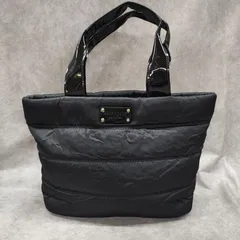 kate spade NEW YORK ケイトスペード　キルティング　ハンドバッグ　ワンショルダー　ブラック　トートバッグ