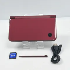 極美品 ニンテンドー DSiLL ワインレッド 遊べるセット 動作確認済み Nintendo ds dsill DSi LL 任天堂