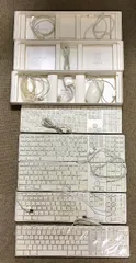 ジャンク品 動作未確認 Apple製品 まとめ キーボード マウス ケーブル アップル製品 Mac用 A1843/3138 A1243/2171 A1152/2058 他