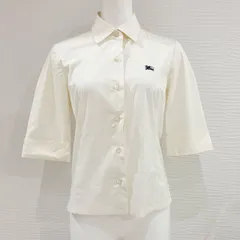 BURBERRY・バーバリーブルーレーベル・七分袖シャツ・ノバチェック