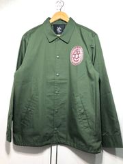 ザ・クロマニヨンズ 緑色の上着+缶バッジ2つ Lサイズ マウンテンバナナ