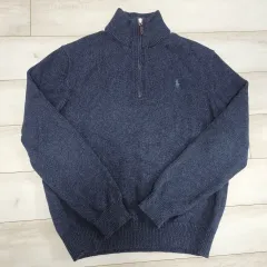 ポロラルフローレン メンズ ハーフジップニット L