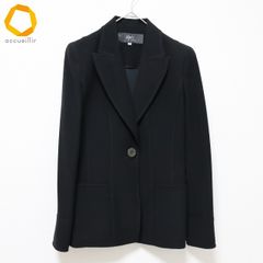 ignesイネス銀座マギー☆高級シルクジャケットM ペイズリー柄 シルク