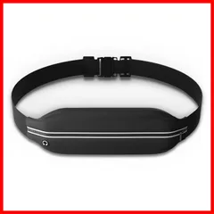 ランニング ポーチ 【日本代表ランナー監修】 ウエスト バッグ 揺れない 軽量 大容量 伸縮 スマホ ボディバッグ ユニセックス ジョギング ウォーキング