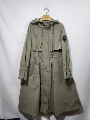 EGOIST カーキ色 WHO フード マウンテンパーカー ロングコート