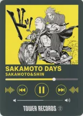 【中古】キャラカード 坂本太郎＆朝倉シン 「SAKAMOTO DAYS×TOWER RECORDS CAFE ミュージックプレイヤー風トレーディングカードコレクション」