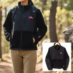 シンプルおしゃれ◎【THE NORTH FACE】ザノースフェイス ジップアップ フリースジャケット アウター ロゴ刺繍 防寒 アウトドア デイリー タウンユース ブラック 黒 レディース サイズM/M41295jY