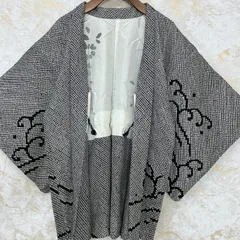 kimono+one◆kimonoarisa◆日本の総手絞り◆素敵な羽織◆正絹◆裄63.5丈78◆長羽織道中着道行コート