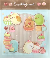 【中古】雑貨 集合(ブルー)/ジッパーバッグ スイーツセレクション 「一番くじ すみっコぐらし～すみっコのスイーツタイム～」 G賞