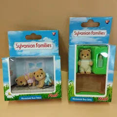 【D2569】未開封 シルバニアファミリー マーマレードクマ　ツインズ　ベイビー