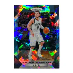 PANINI NBAカード PRIZM MATTHEW DELLAVEDOVA MILWAUKEE BUCKS /99 #189 送料無料 中古 IT2