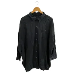 JEANASIS (ジーナシス) ▲ ① LSシャツ レディース ブラック FREE