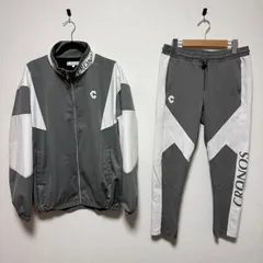 クロノス cronos セットアップ グレー ホワイト ジャケット パーカー パンツ