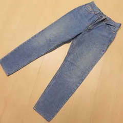 )65★【90s USA製】Levi's リーバイス W610-0217 米国製 デニム ジーンズ テーパード ハイウエスト W30 レトロ 古着