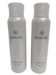 C878 ★SHIRORU（シロル） クリスタルホイップ 炭酸洗顔 毛穴 洗顔 くすみ 泡洗顔 洗顔料 ランキング おすすめ 泡パック 保湿（120g× 2本セット ）　【K】
