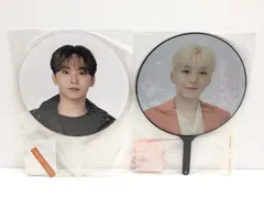 【小牧店】SEVENTEEN BE THE SUN/FOLLOW うちわ　スングァン 　セット 【T353-2835】