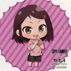 [중고] 머그컵·탕만 베키·블랙벨(미니캐릭터) 코스터 [SPY×FAMILY×극락탕·RAKU SPA 휴일 EXTRA MISSION 목욕에서 사이좋게 가족을 어필하라] 콜라보레이션 메뉴 주문 특전