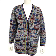 ミッソーニ Missoni カーディガン マルチカラー S 総柄 レディース【中古】