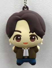 [중고] 잡화 정국(BTS/방탄소년단) 치비구루미 고무 마스코트 키홀더 [TinyTAN Dynamite] 남코 한정