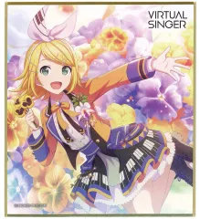 【中古】紙製品 鏡音リン 「プロジェクトセカイ カラフルステージ! feat. 初音ミク ミニ色紙コレクション SP Anniversary/Birthday C」