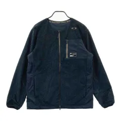 サイズ：L OAKLEY オークリー FOA405956 リバーシブル 起毛 ジップジャケット  ブラック系 [240101606560] ゴルフウェア メンズ ストスト