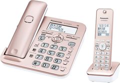 【パナソニック】デジタルコードレス電話機 VE-GD58DL-N 迷惑防止搭載 子機1台付き ピンクゴールド 優良 防犯 電話機 推奨品
