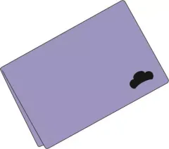 【中古】バッグ(キャラクター) 一松(パープル) クラッチバッグ(松ロゴ) 「おそ松さん」