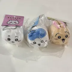 (新品) ちいかわ モチコロリング ぬいぐるみキーホルダー ハチワレ うさぎ