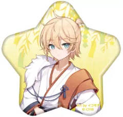 【中古】バッジ・ビンズ 鏡音レン(等身) 「初音ミク 秋葉原フェスティバル 2024 トレーディング星型缶バッジ 七夕ver.」