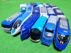 プラレール　青好きにおすすめ！　青車両まとめ６品セット！