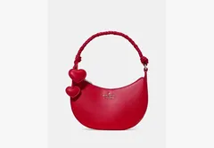 ♪153 kate spade new york ケイトスペード ニューヨーク ノヴァ ブレイデッド ハンドル スモール クレセント クロスボディ バッグ 品番: KN610 X8A未使用 保管品