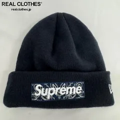 Supreme×NEW ERA/シュプリーム×ニューエラ【19AW】Bandana Box Logo Beanie/バンダナ ボックスロゴ ビーニー