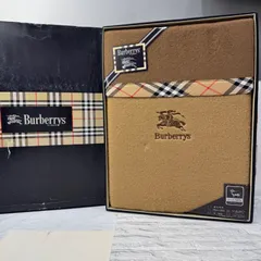 DA64 バーバリーburberrys 純毛毛布　未使用品　ウール100%