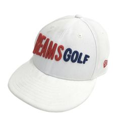 BEAMS GOLF スナップバックキャップ ホワイト セット売り - メルカリ
