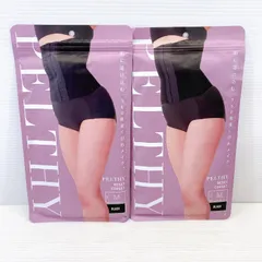 ◆PELTHY reset corset ペルシー リセット コルセット 【サイズ:M】 【カラー:ブラック】 計2点セット ◆