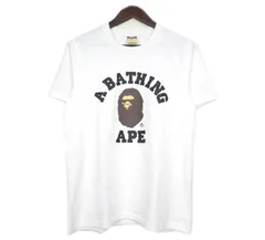 アベイシングエイプ A BATHIG APE フロント プリント 半袖 Tシャツ w25794