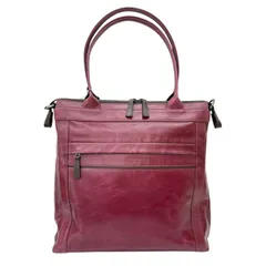 【フジタカ FUJITAKA】トートバッグ ビジネスバッグ レザー 牛革 051702 ワイン 赤系 メンズ 未使用品