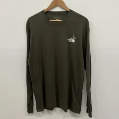 【イオン広店】 中古 THE NORTH FACE | ザ・ノースフェイス 長袖Ｔシャツ ロングスリーブズーピッカーティー NT82536 カーキ サイズ：L 【100】