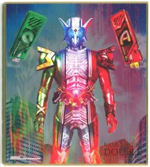 BANDAI Feat. 仮面ライダーW 2640685/ミニ色紙 仮面ライダーサイクロンアクセルエクストリーム【箔押し】 11