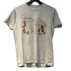 モンベル Montbell Tシャツ カットソー 半袖 プリント XS グレー ■FY