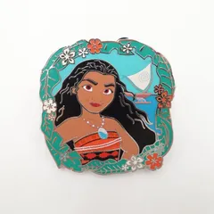 ディズニーピンバッジ モアナと伝説の海 モアナ 2022年品 香港 アウラニ DISNEY MOANA  ピントレ