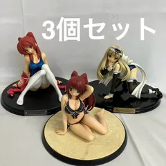 中古 ToHeart2 向坂環 スク水制服 フリルビキニ 久寿川ささら スク水メイド 1/7 フィギュア 3個セット SF1443 c107