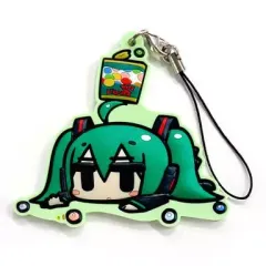 【中古】ストラップ(キャラクター) [単品]【シークレット】初音ミク ラバーストラップ 「サクマドロップス キャラクター・ボーカル・シリーズVer. ねんどろいどぷらす ラバーストラップ付」 