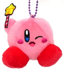 【中古】ぬいぐるみマスコット・ぬいぐるみバッジ カービィ(スターロッド) 「星のカービィ お座りぬいぐるみマスコット」