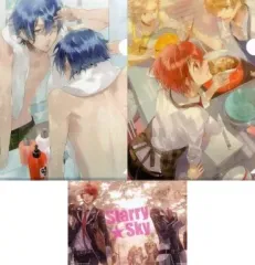 【中古】クリアファイル 1.天羽翼/土萌羊・東月錫也・七海哉太 クリアファイル＆ステッカーセット 「タイトーくじ本舗 Starry☆Sky」 H賞