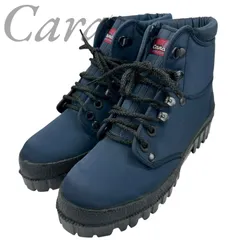 【B4449】 Caravan キャラバン FUJIKURA フジクラ トレッキングシューズ 登山 ナイロン ネイビー 24cm レディース