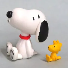 【中古】トレーディングフィギュア くちぶえ 「PEANUTS スヌーピー＆ウッドストック なかよしフィギュア」
