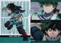 【中古】クリアファイル 緑谷出久 A4クリアファイル2枚セット 屈強ヒーローver. 「僕のヒーローアカデミア」